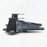 Thumbnail for Building Blocks Star Wars MOC Inquisitor Transport Scythe Bricks Toy - 4