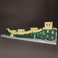 Thumbnail for Building Blocks MOC Architecture Great China Wall Bricks Toys - 7