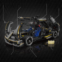 Thumbnail for Building Blocks MOC Supercar Pagani Huayra Racing Car Bricks Toy - 5