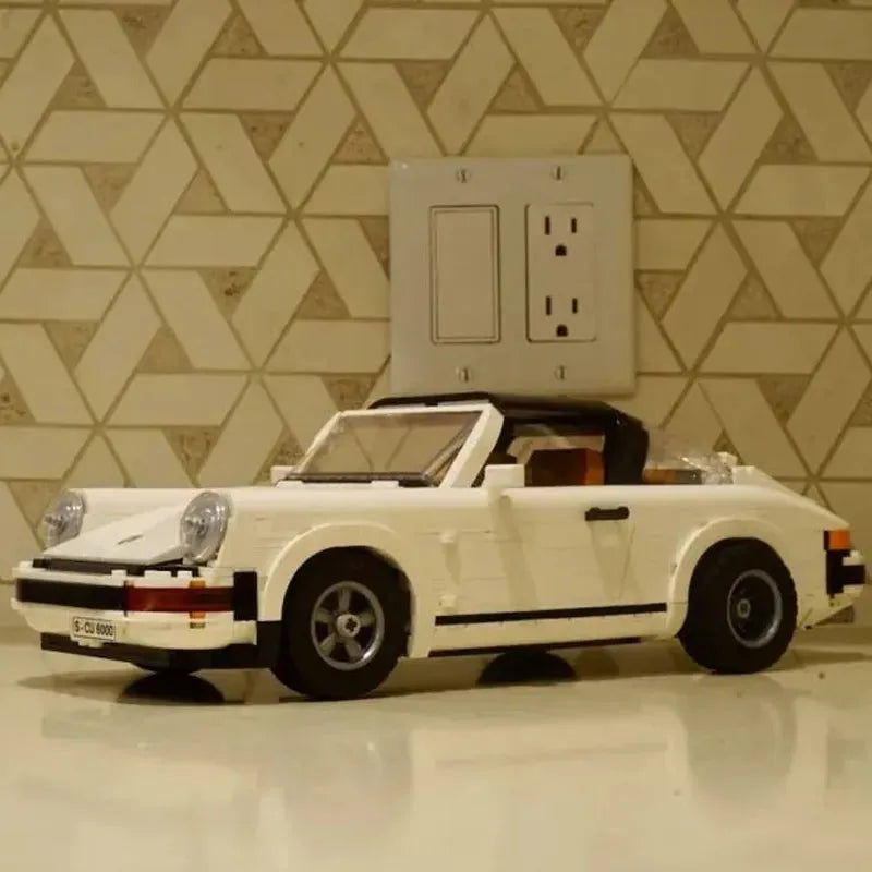 Building Blocks Tech MOC Porsche 911 Hyper Racing Car Bricks Toy - 4
