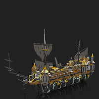 Thumbnail for Building Blocks Pirates of Caribbean MOC Silent Mary Bricks Toy Construction Set Toys - 3