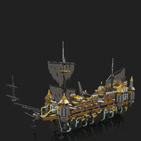 Thumbnail for Building Blocks Pirates of Caribbean MOC Silent Mary Bricks Toy - 3