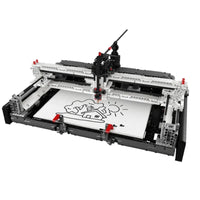 Thumbnail for Building Blocks Technic Expert Motorized Plotter Bricks Toy Construction Set Toys - 1