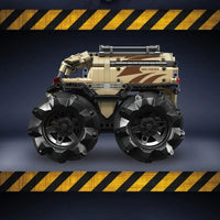 Thumbnail for Building Blocks Technic MOC Motorized RC Off Road ATV Bricks Toy - 3