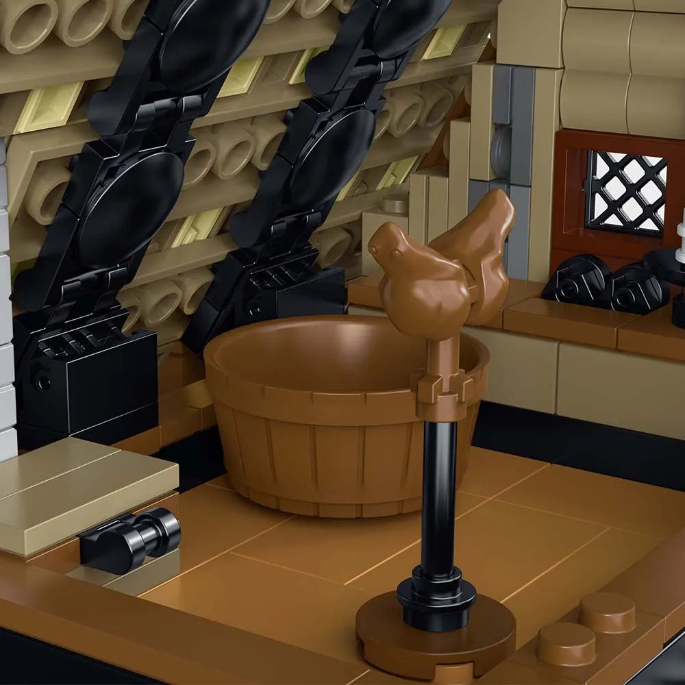 Building Blocks Creator Expert MOC Medieval Black Smith Bricks Toy Construction Set Toys - 4