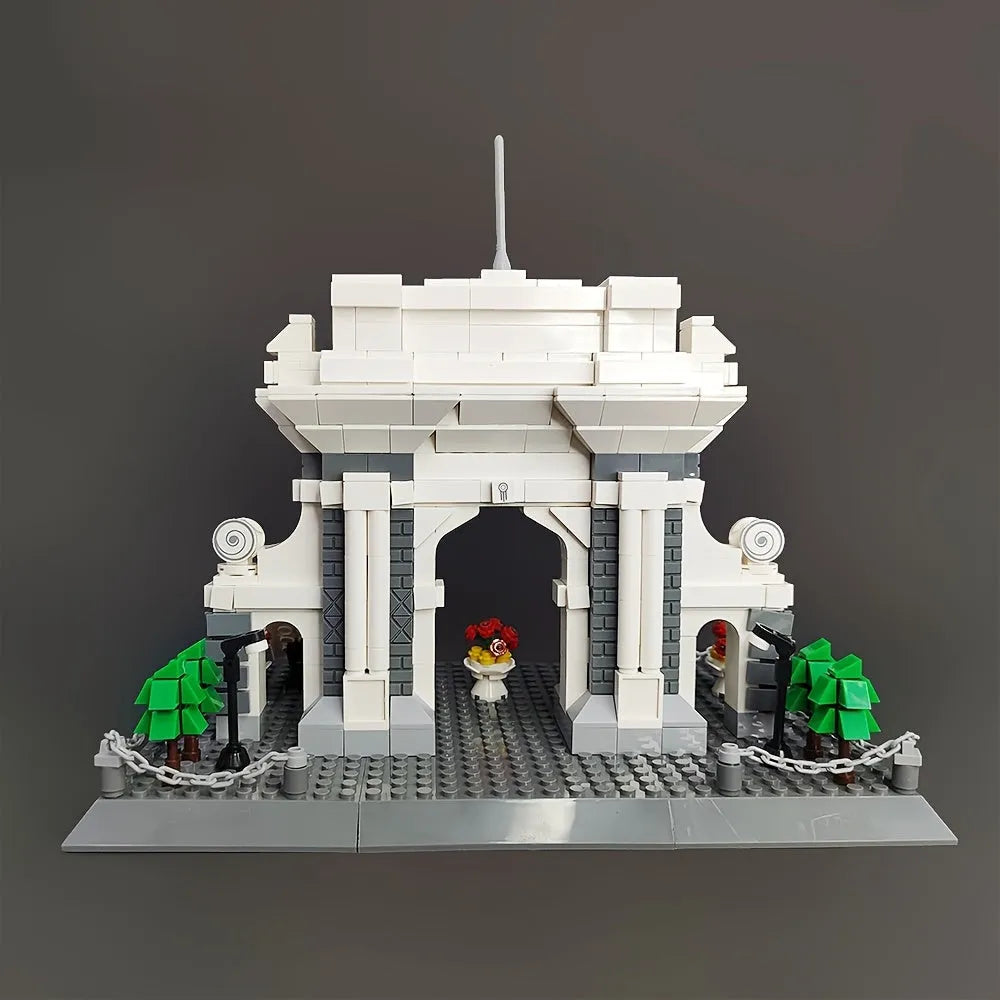 Building Blocks Creator Expert China Beijing Tsinghua Campus Bricks Toy Construction Set Toys - 3