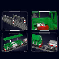 Thumbnail for Building Blocks Tech HXN 3 Diesel Locomotive RC Train Bricks Toy