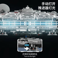 Thumbnail for Building Blocks Star Wars MOC UCS Millennium Falcon Bricks Toy - 5