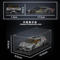 Thumbnail for Building Blocks Tech Mini Koenigsegg Speed Car Champions Bricks Toy - 7