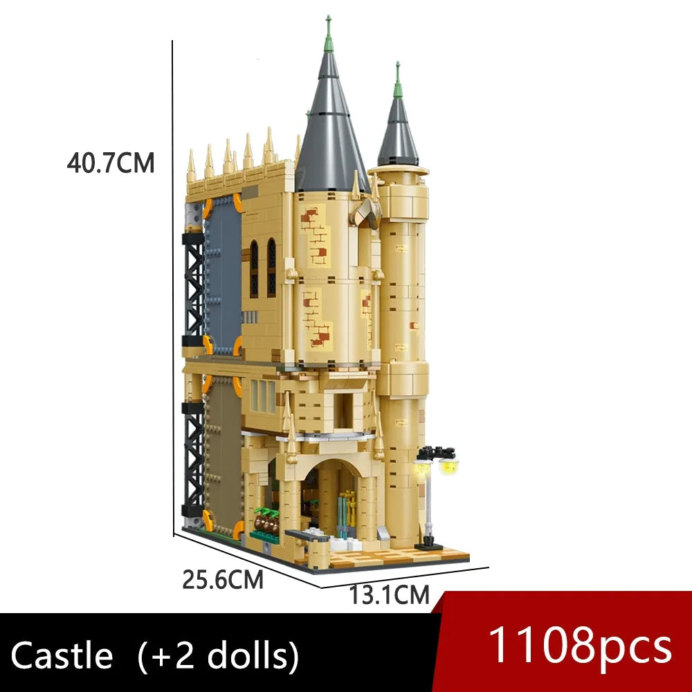 Building Blocks Harry Potter MOC Hogwarts Magic Castle Bricks Toy - 1