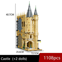 Thumbnail for Building Blocks Harry Potter MOC Hogwarts Magic Castle Bricks Toy - 1
