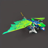 Thumbnail for Building Blocks Creator Ideas Movie MOC Legendary Dragon Bricks Toy Construction Set Toys - 7