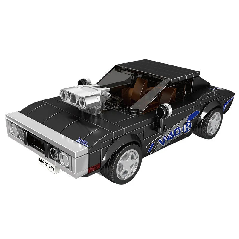 Building Blocks Tech Mini Charger RT Speed Champions Car Bricks Toy Construction Set Toys - 1