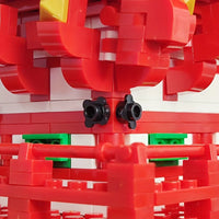 Thumbnail for Building Blocks MOC Architecture Japanese City Temple Bricks Toys Construction Set Toys - 13