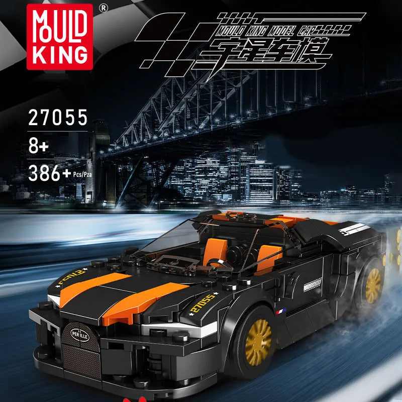 Building Blocks Tech Mini Kyron 300 Car Speed Champions Bricks Toy Construction Set Toys - 2