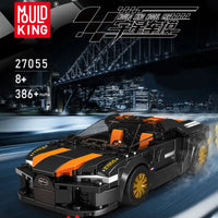 Thumbnail for Building Blocks Tech Mini Kyron 300 Car Speed Champions Bricks Toy - 2