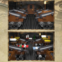 Thumbnail for Building Blocks Pirates of Caribbean MOC Black Pearl Ship Bricks Toy Construction Set Toys - 7