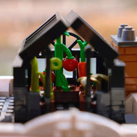 Thumbnail for Building Blocks Creator Experts MOC City Jazz Club and Pizzeria Bricks Toy Construction Set Toys - 6