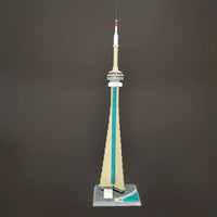 Thumbnail for Building Blocks MOC Architecture Canada Toronto TV Tower Bricks Toy - 9