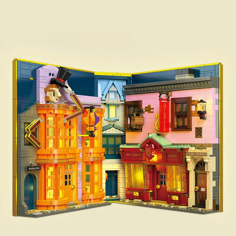 Building Blocks Harry Potter Wheezes Store Quality Sport Supplies Bricks Toy Construction Set Toys - 4