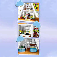 Thumbnail for Building Blocks Creator Expert MOC City Flower Shop Bricks Toy - 5