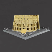 Thumbnail for Building Blocks MOC Architecture Italy Rome Colosseum Bricks Toy - 17