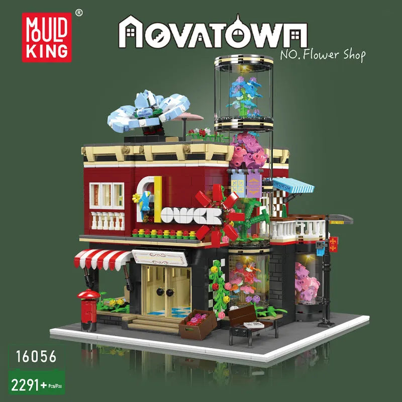 Building Blocks Creator Expert City Flower Shop Modular Bricks Toy Construction Set Toys - 2