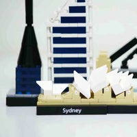 Thumbnail for Building Blocks Architecture MOC Sydney Skyline Bricks Toy - 6