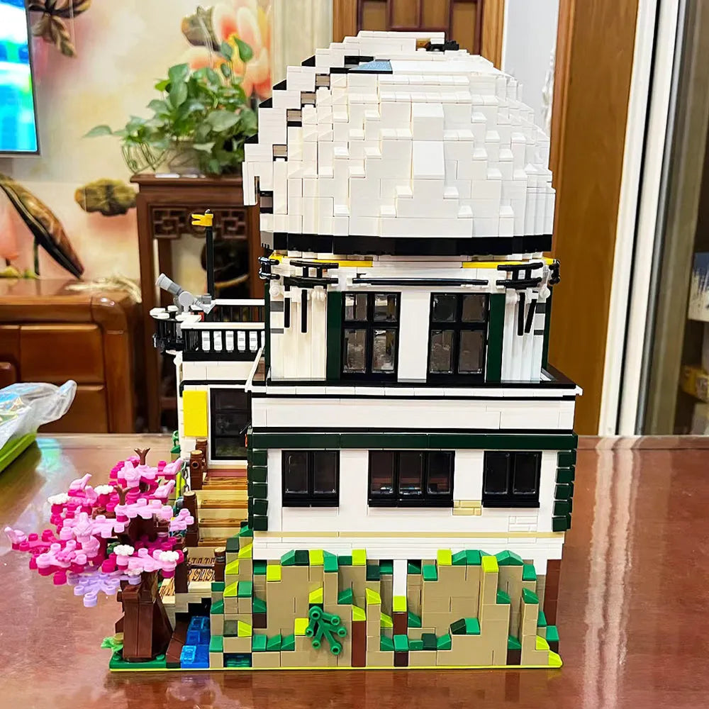 Building Blocks Creator Expert MOC Astronomical Observatory Modular Bricks Toy Construction Set Toys - 4