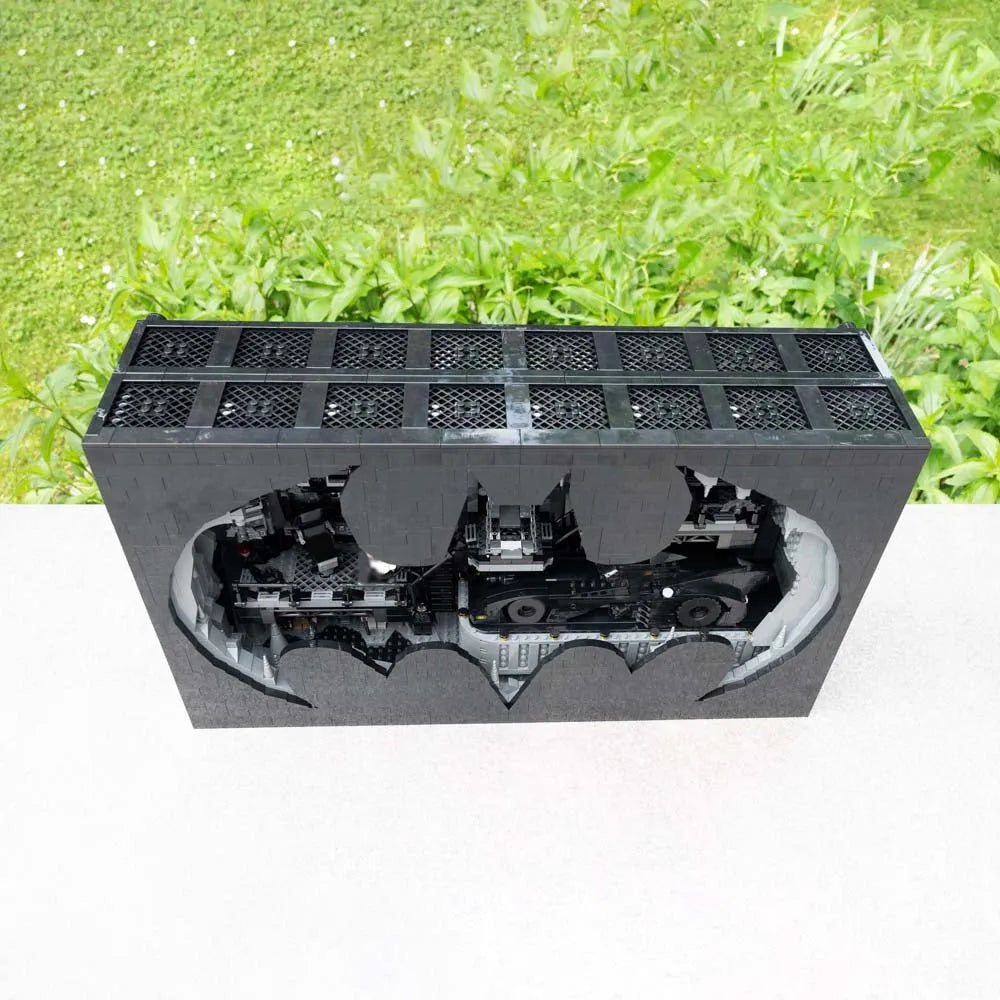 Building Blocks Super Hero MOC Ultimate Batcave Shadow Box Bricks Toy - 4