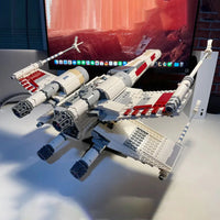 Thumbnail for Building Blocks Star Wars MOC Red Five X-Wing Star Fighter Bricks Toy 05039 - 5