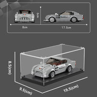 Thumbnail for Building Blocks Tech Mini Martin 007 Speed Champions Car Bricks Toys - 8