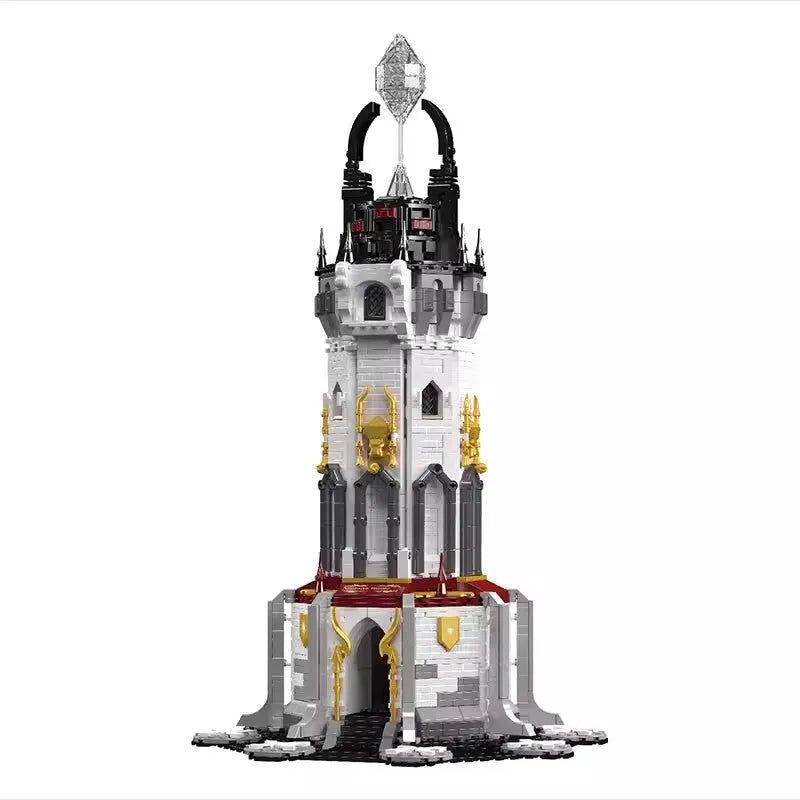 Building Blocks Creator MOC Medieval City Central Lighthouse Bricks Toy - 1