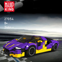 Thumbnail for Building Blocks Tech Mini Centennial Bull Car Speed Champions Bricks Toy - 2