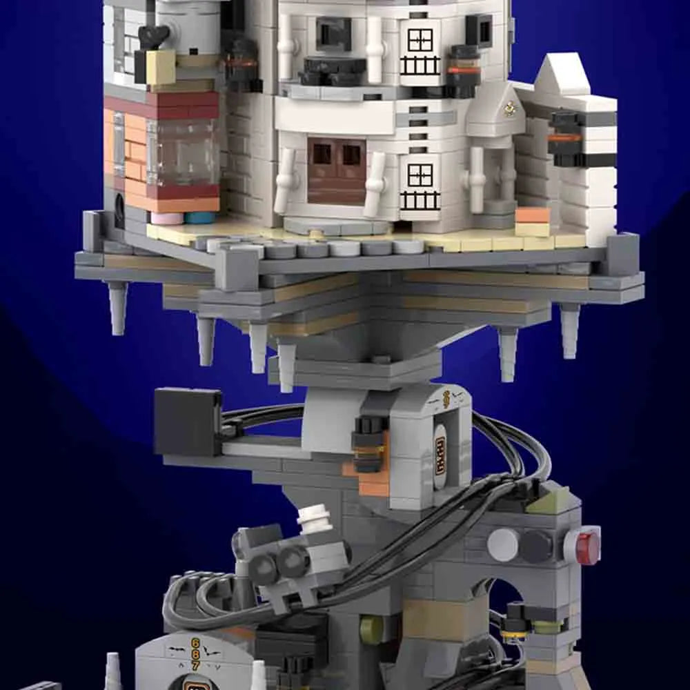 Ghost Brick Harry Potter Ghost Castle Building Blocks Set