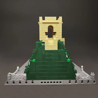 Thumbnail for Building Blocks MOC Architecture Great China Wall Bricks Toys - 8