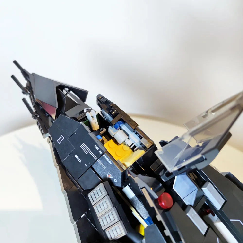 Building Blocks Military MOC Stealth Aircraft F - 117A Nighthawk Bricks Toy - 5
