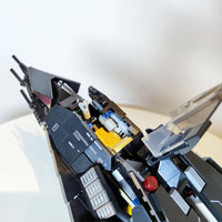 Thumbnail for Building Blocks Military MOC Stealth Aircraft F - 117A Nighthawk Bricks Toy - 5