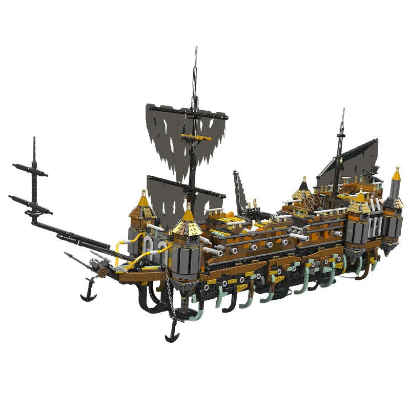 Building Blocks Pirates of Caribbean MOC Silent Mary Bricks Toy Construction Set Toys - 1