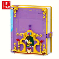 Thumbnail for Building Blocks Creator Expert Aladdin Magic Lamp 3D Book Bricks Toy Construction Set Toys - 2