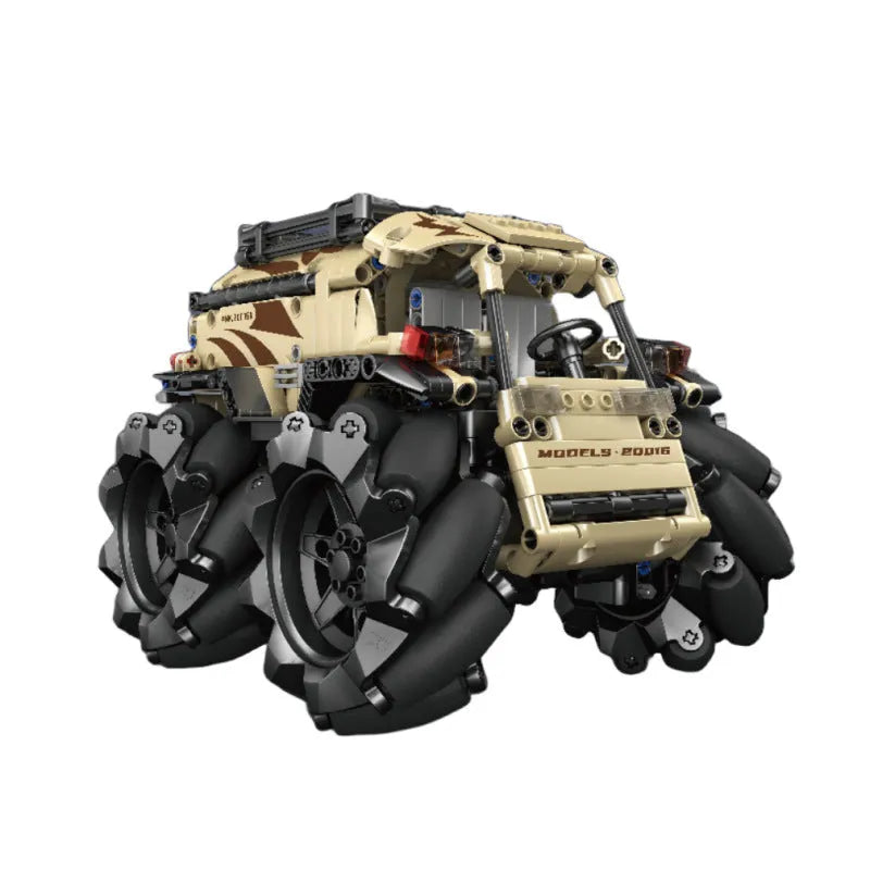 Building Blocks Technic MOC Motorized RC Off Road ATV Bricks Toy - 1