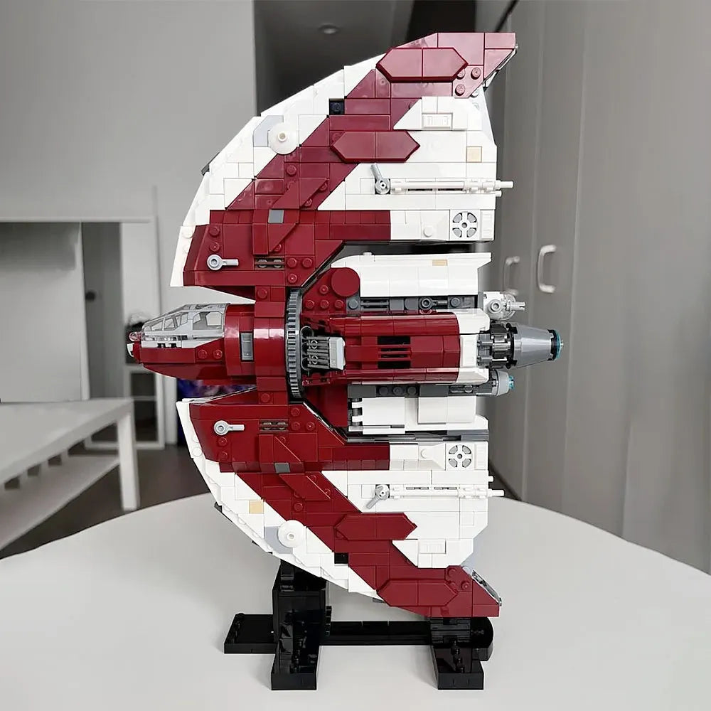 Building Blocks Star Wars Custom MOC T6 Shuttle Spacecraft Bricks Toy - 4