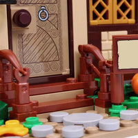 Thumbnail for Building Blocks Ideas Creator MOC Sanderson Sisters Cottage Bricks Toy - 5