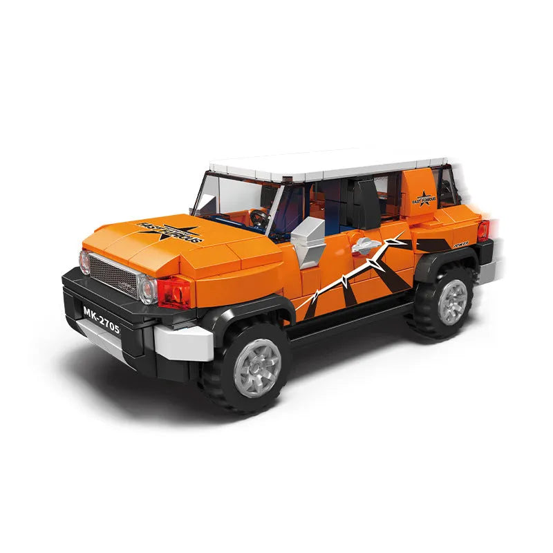 Building Blocks Tech Mini FJ Cruiser Speed Car Champions Bricks Toy - 1