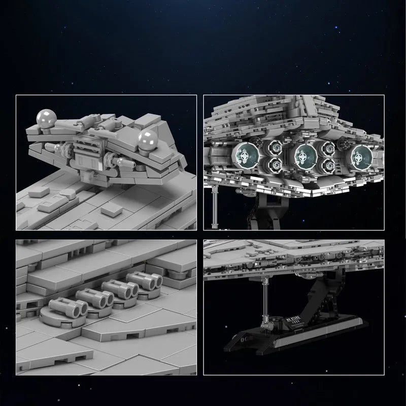 Building Blocks Star Wars MOC Imperial Destroyer Bricks Toy - 4