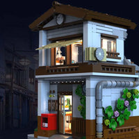 Thumbnail for Building Blocks Creator Expert MOC Japanese Style Canteen Bricks Toy Construction Set Toys - 7