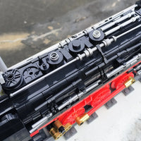 Thumbnail for Building Blocks Tech MOC City BR01 Simulation Train Bricks Toy Construction Set Toys - 9