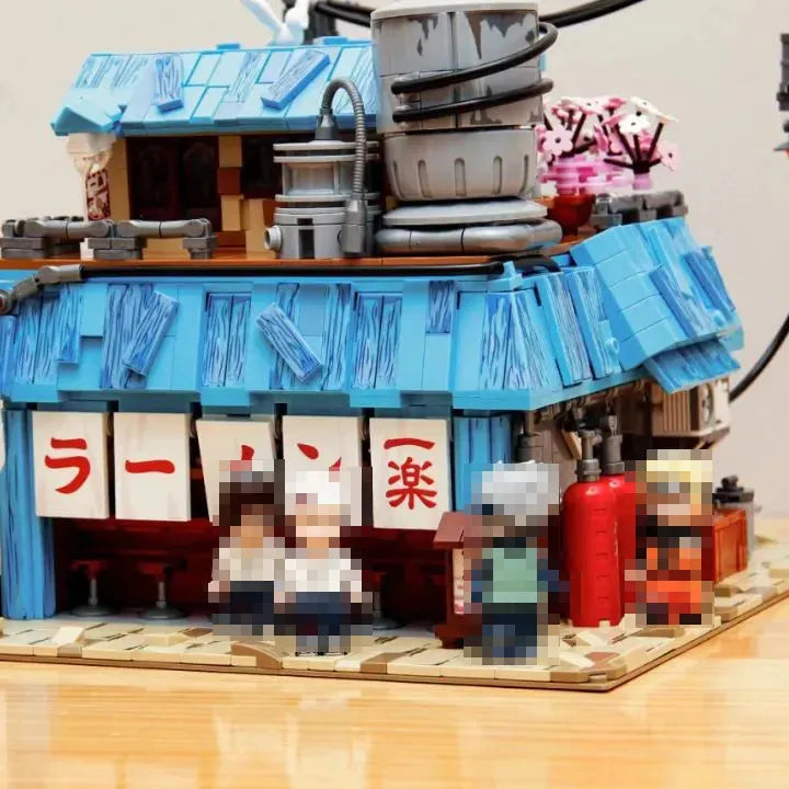 Building Blocks Movie Expert Japanese Noodle Shop House Bricks Toy - 6