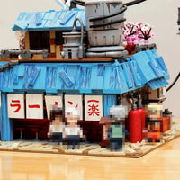 Thumbnail for Building Blocks Movie Expert Japanese Noodle Shop House Bricks Toy - 6