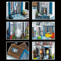 Thumbnail for Building Blocks Creator Expert MOC Modern Library Bricks Toy - 4